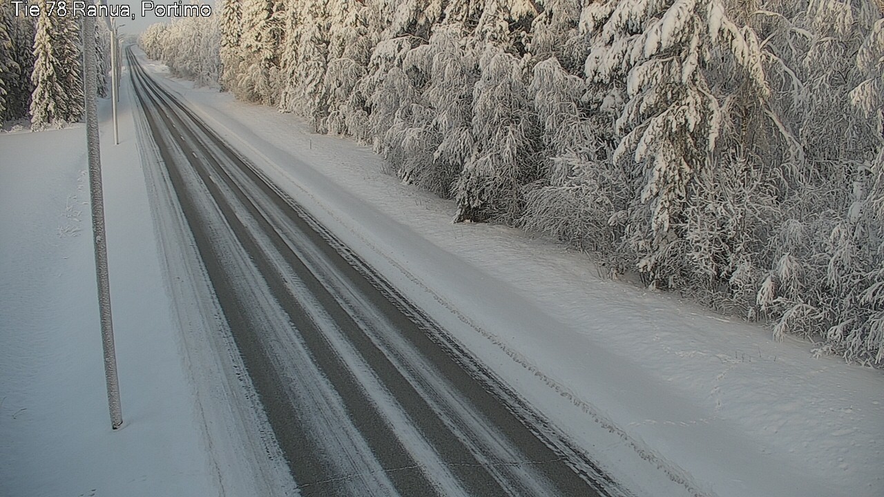 Weather Camera Image Road 78 Ranua Portimo_Kevyt, Ranua, Lappi