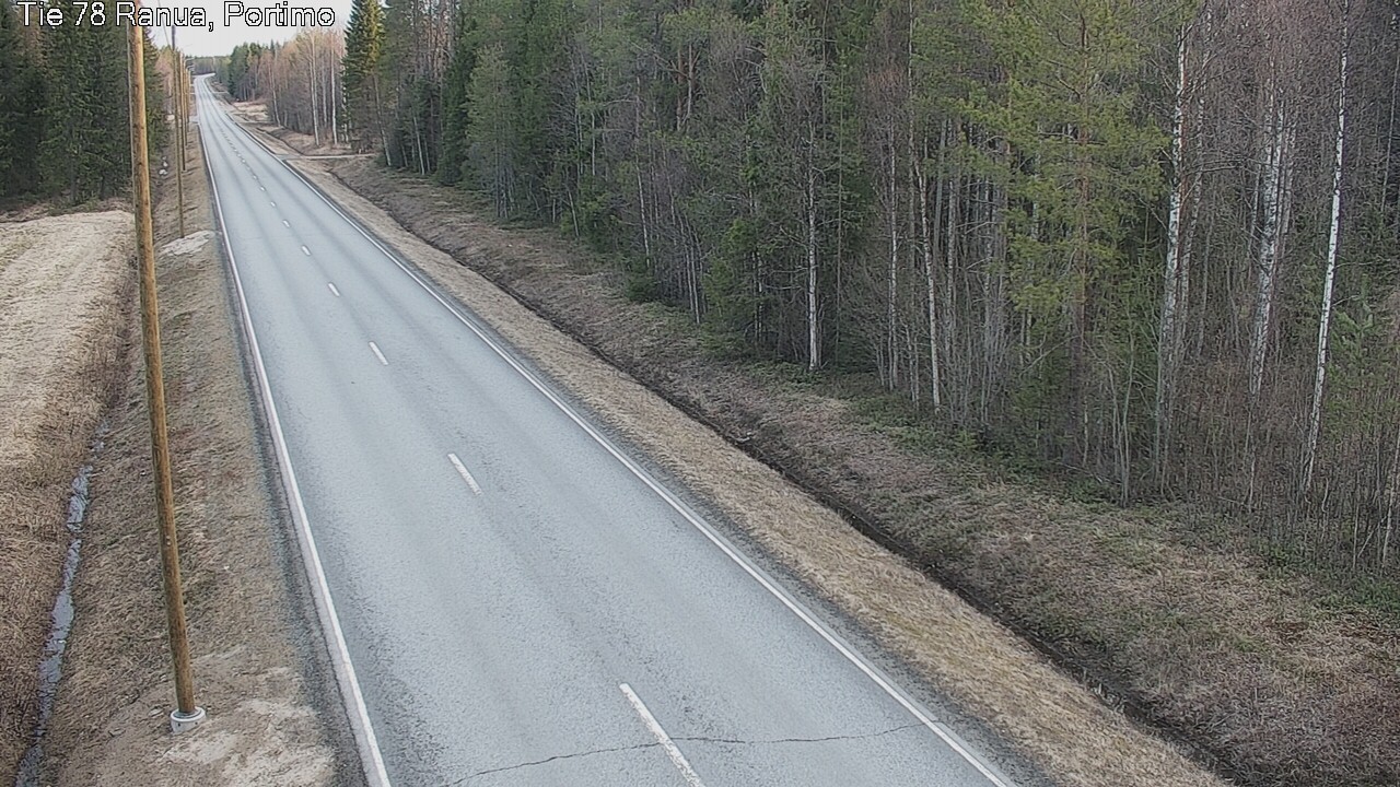 Kelikamerat Kuva Tie 78 Ranua Portimo_Kevyt, Ranua, Lappi
