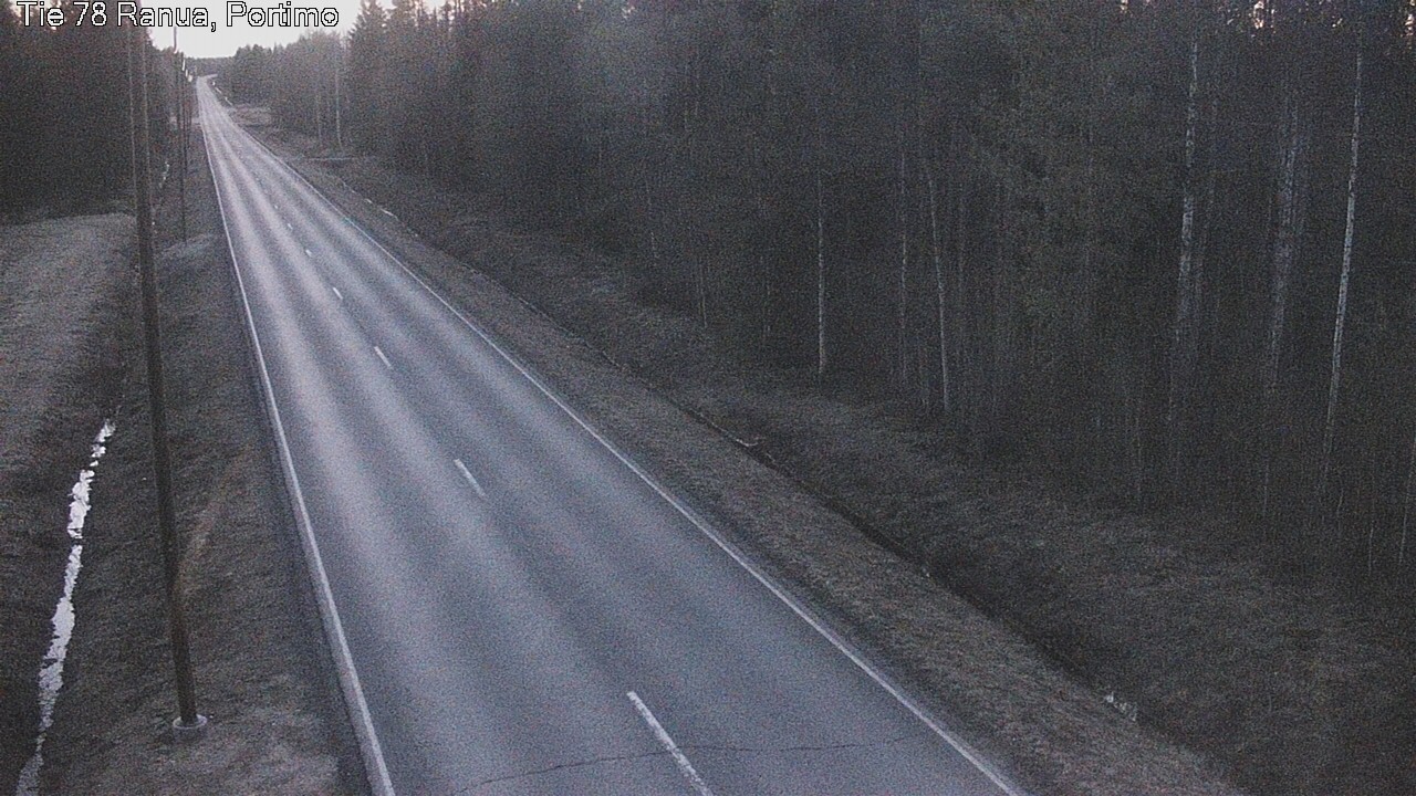 Weather Camera Image Road 78 Ranua Portimo_Kevyt, Ranua, Lappi