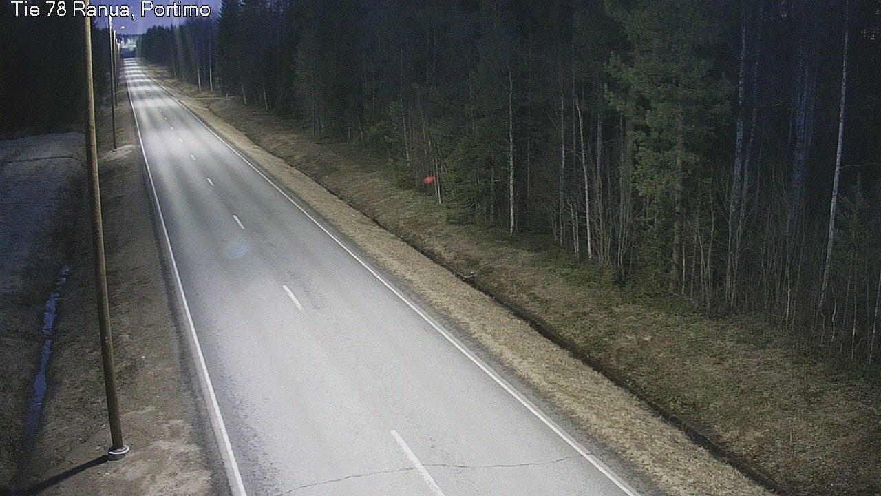 Weather Camera Image Väg 78 Ranua Portimo_Kevyt, Ranua, Lappi