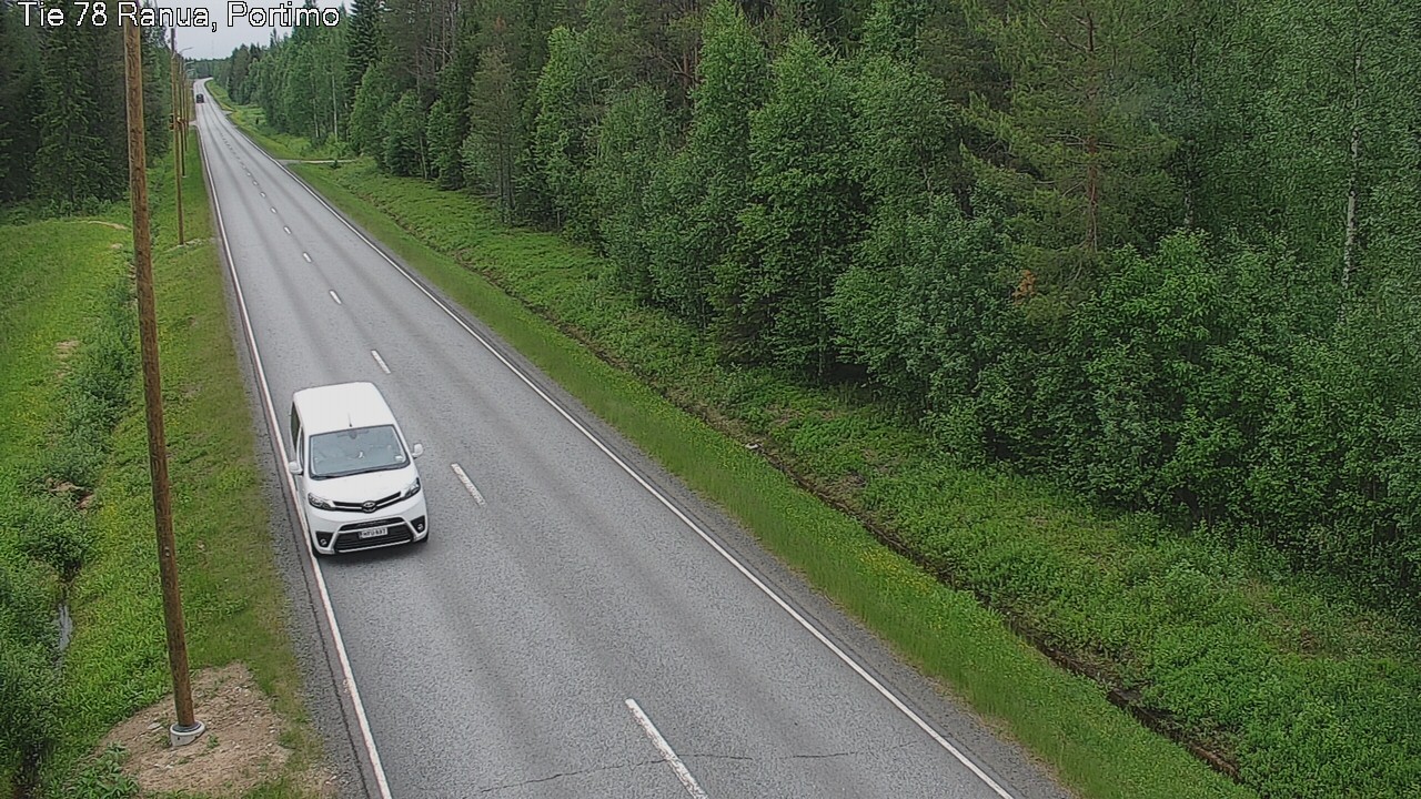 Weather Camera Image Väg 78 Ranua Portimo_Kevyt, Ranua, Lappi