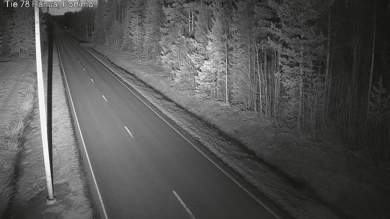 Weather Camera Image Road 78 Ranua Portimo_Kevyt, Ranua, Lappi