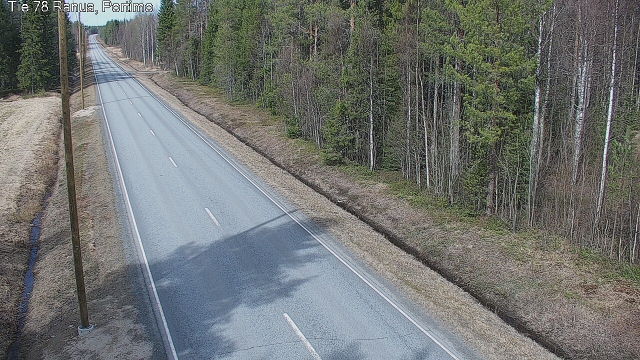 Weather Camera Image Väg 78 Ranua Portimo_Kevyt, Ranua, Lappi