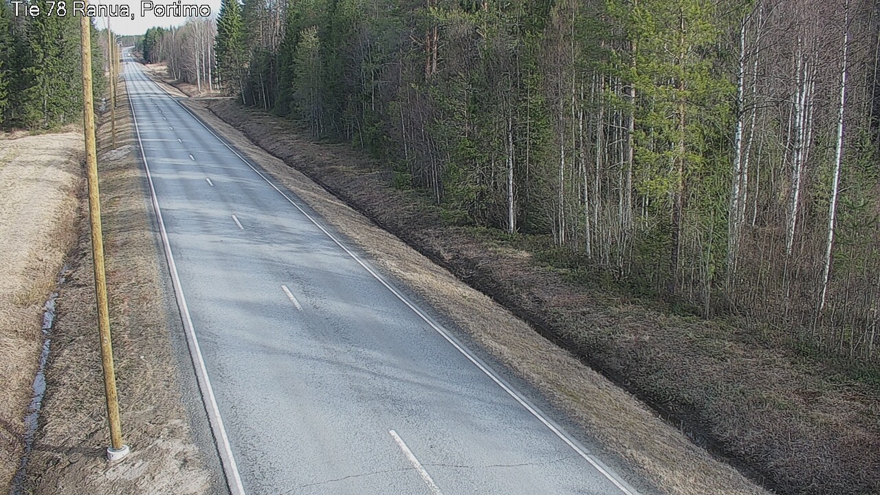 Weather Camera Image Väg 78 Ranua Portimo_Kevyt, Ranua, Lappi