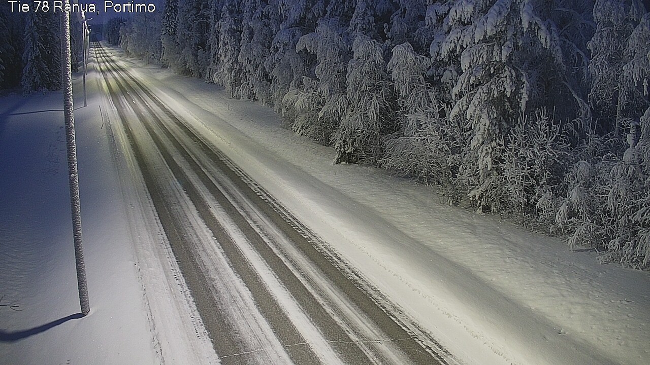 Kelikamerat Kuva Tie 78 Ranua Portimo_Kevyt, Ranua, Lappi