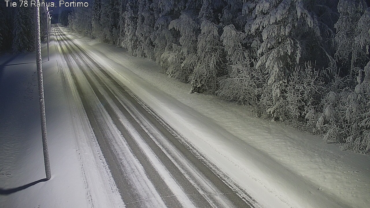Kelikamerat Kuva Tie 78 Ranua Portimo_Kevyt, Ranua, Lappi
