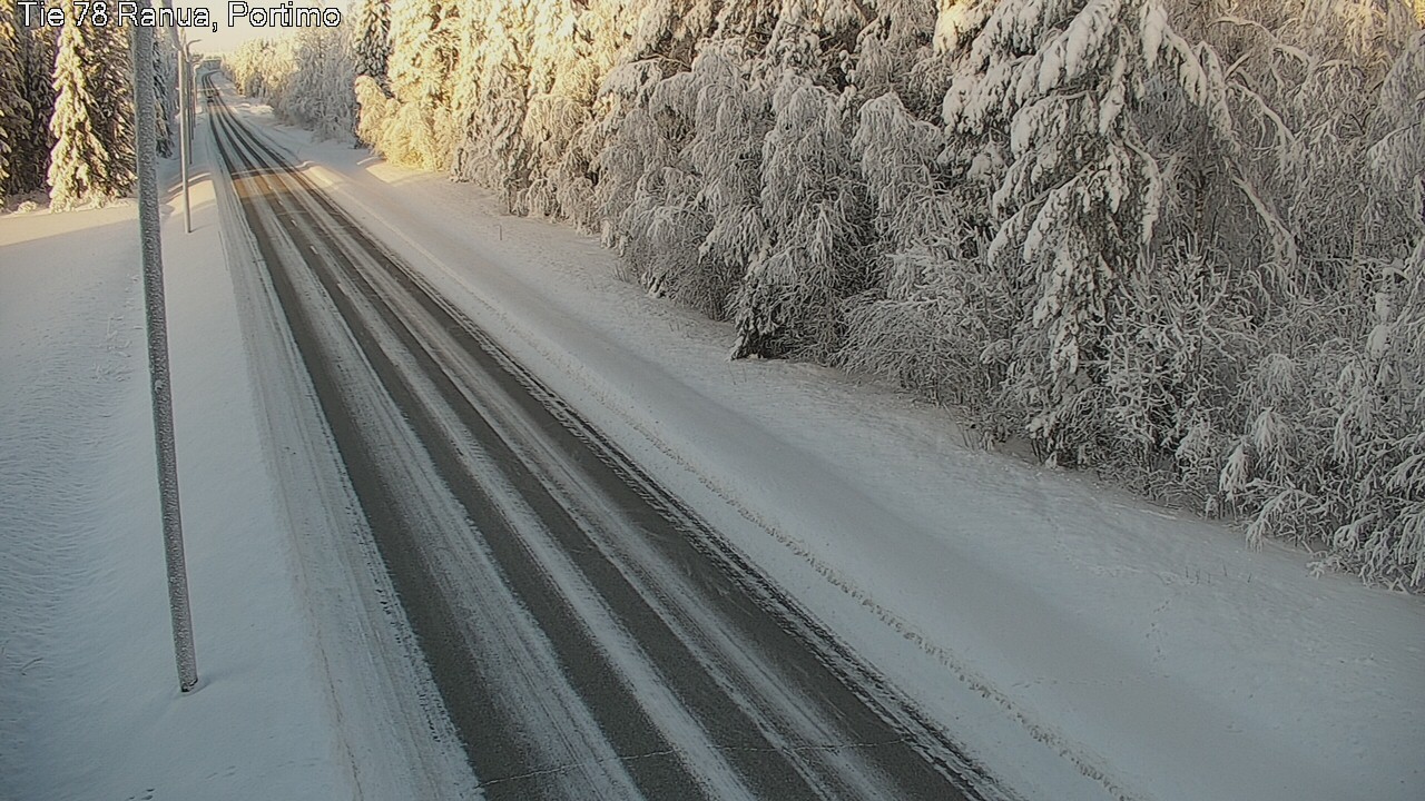 Weather Camera Image Road 78 Ranua Portimo_Kevyt, Ranua, Lappi