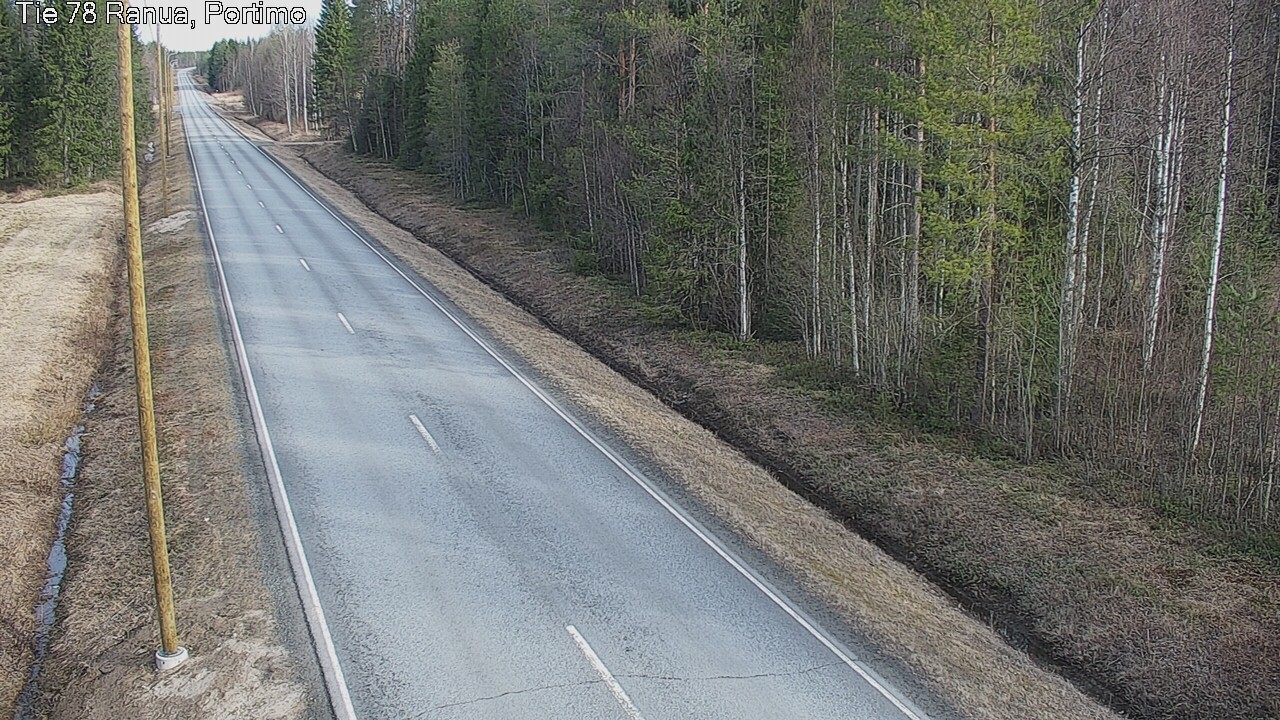 Weather Camera Image Väg 78 Ranua Portimo_Kevyt, Ranua, Lappi