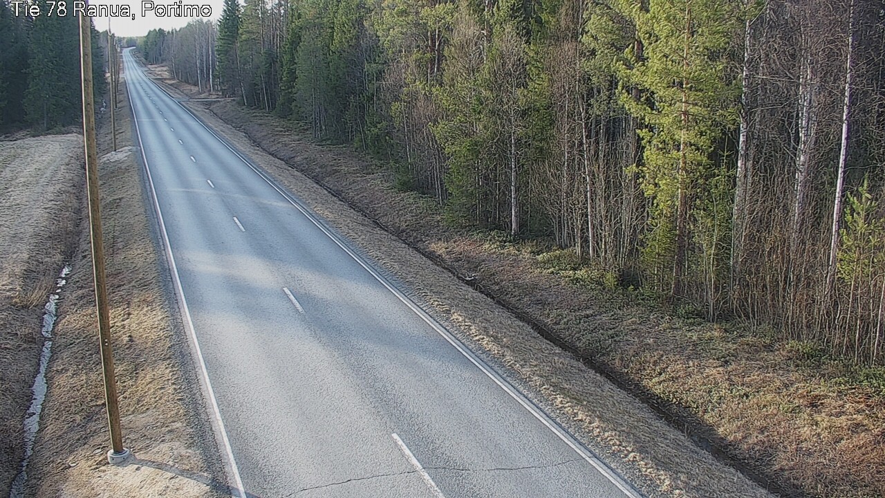 Weather Camera Image Väg 78 Ranua Portimo_Kevyt, Ranua, Lappi