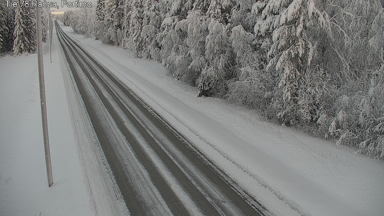 Kelikamerat Kuva Tie 78 Ranua Portimo_Kevyt, Ranua, Lappi
