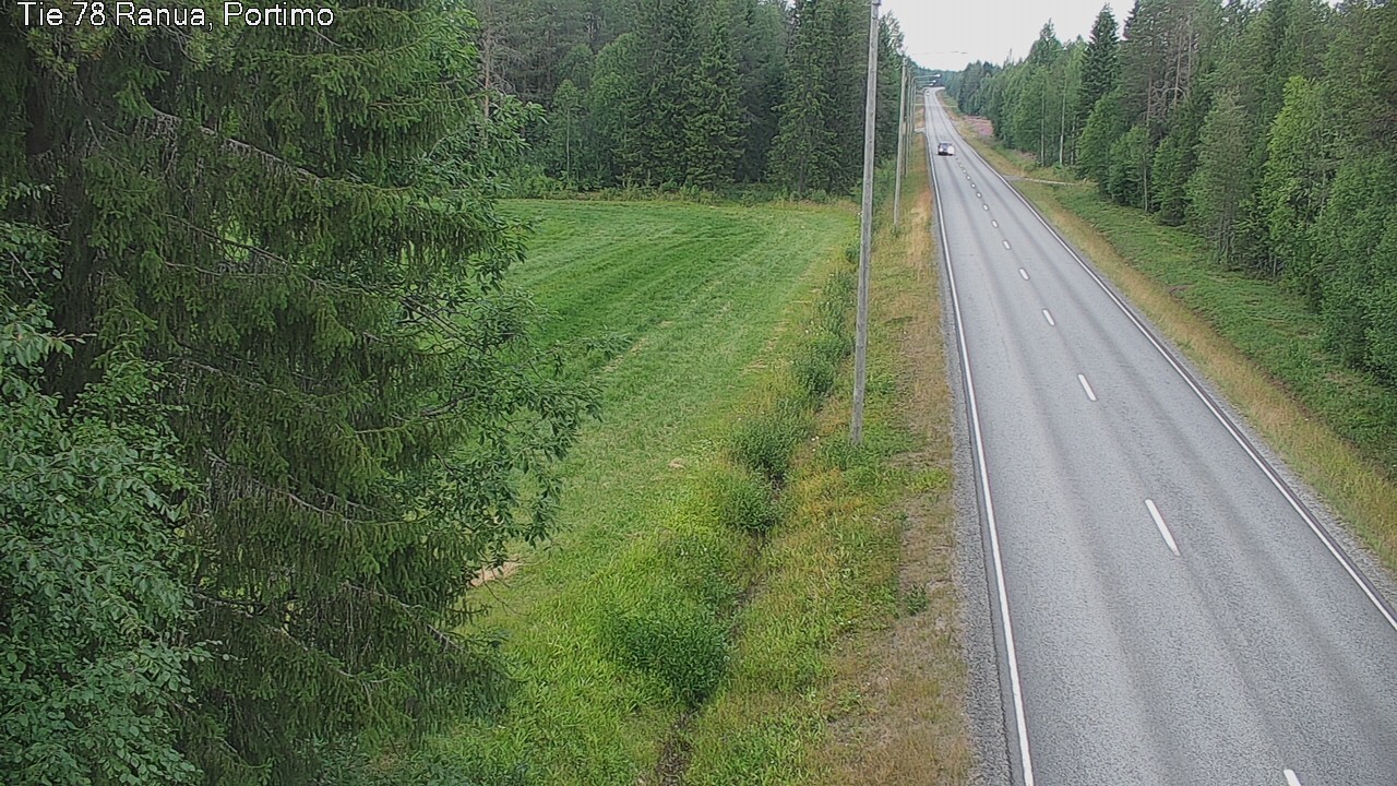 Weather Camera Image Road 78 Ranua Portimo_Kevyt, Ranua, Lappi