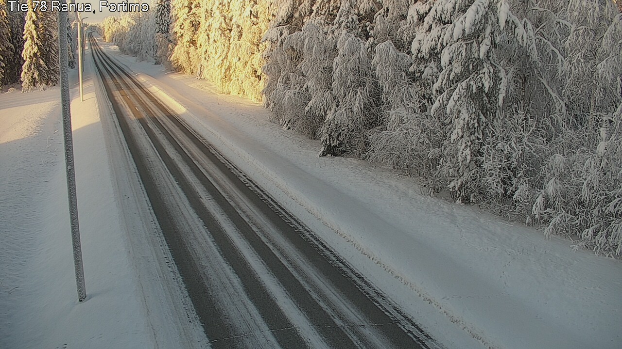 Weather Camera Image Road 78 Ranua Portimo_Kevyt, Ranua, Lappi
