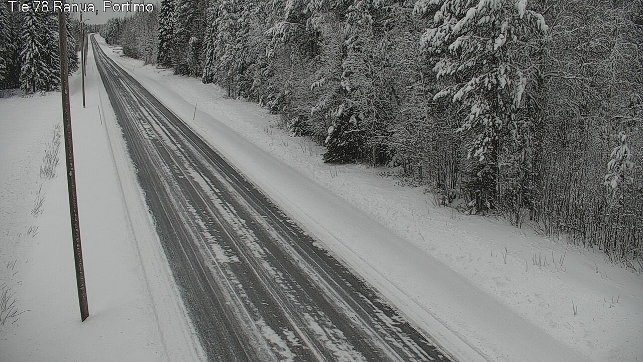 Weather Camera Image Väg 78 Ranua Portimo_Kevyt, Ranua, Lappi