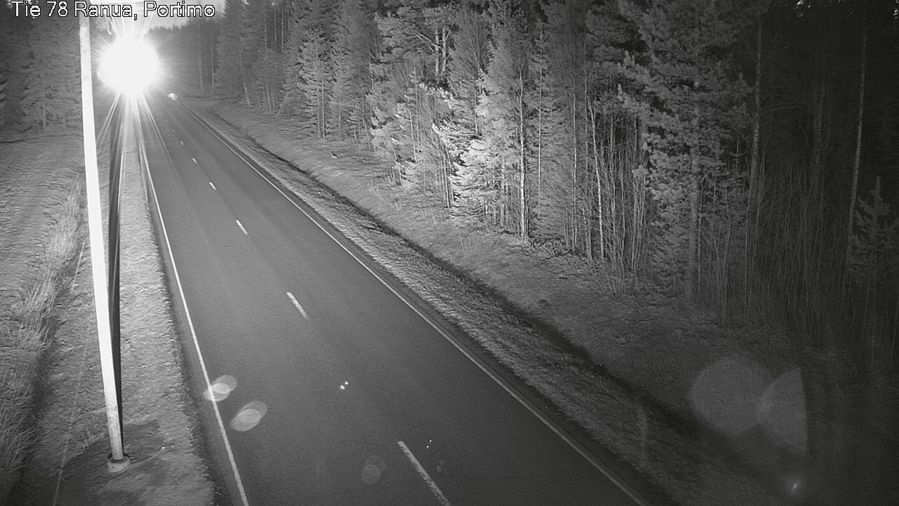 Weather Camera Image Road 78 Ranua Portimo_Kevyt, Ranua, Lappi