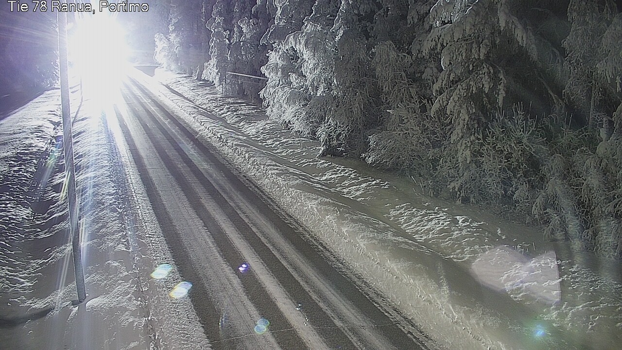 Kelikamerat Kuva Tie 78 Ranua Portimo_Kevyt, Ranua, Lappi