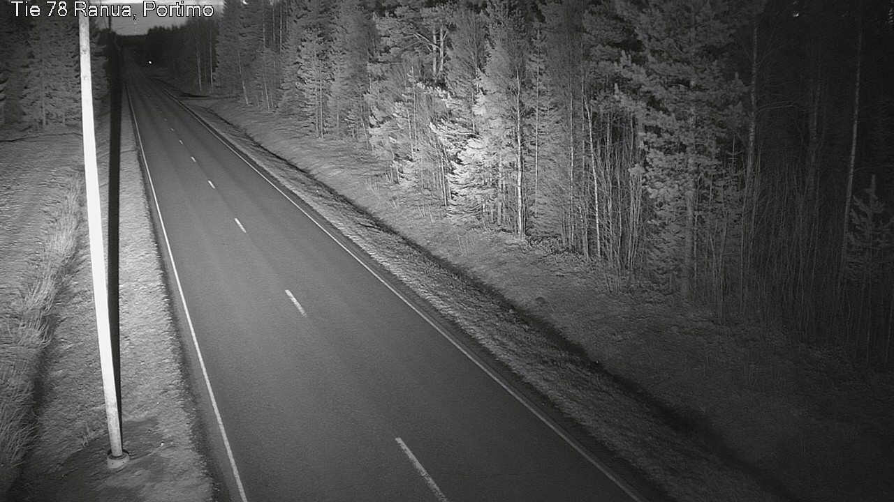 Weather Camera Image Road 78 Ranua Portimo_Kevyt, Ranua, Lappi