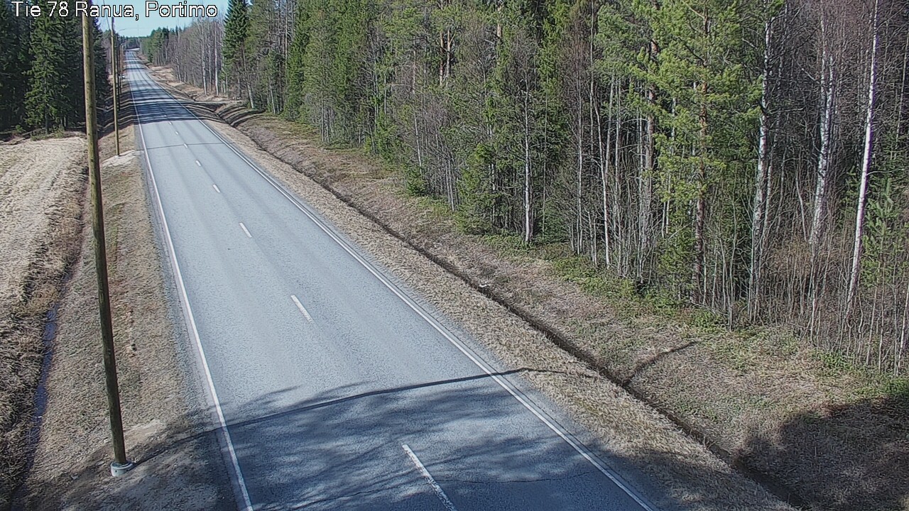 Weather Camera Image Väg 78 Ranua Portimo_Kevyt, Ranua, Lappi