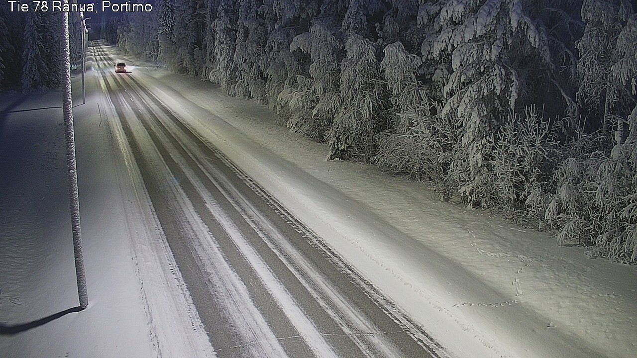 Kelikamerat Kuva Tie 78 Ranua Portimo_Kevyt, Ranua, Lappi