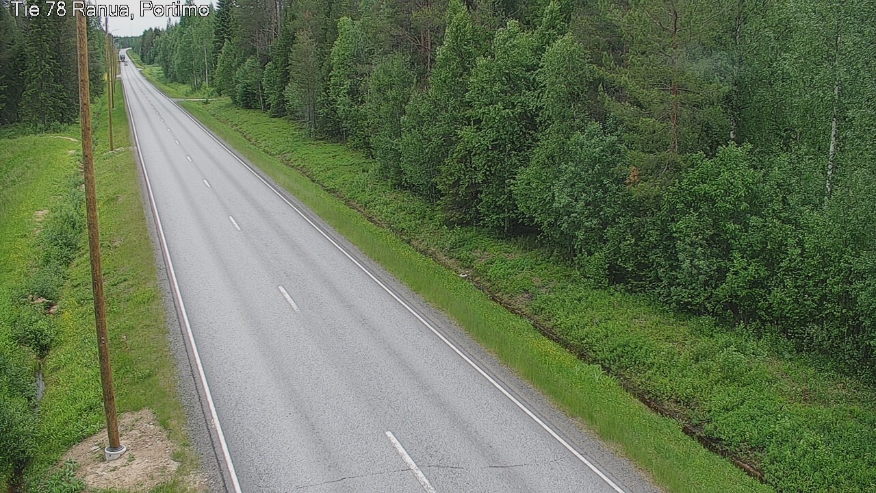 Weather Camera Image Väg 78 Ranua Portimo_Kevyt, Ranua, Lappi