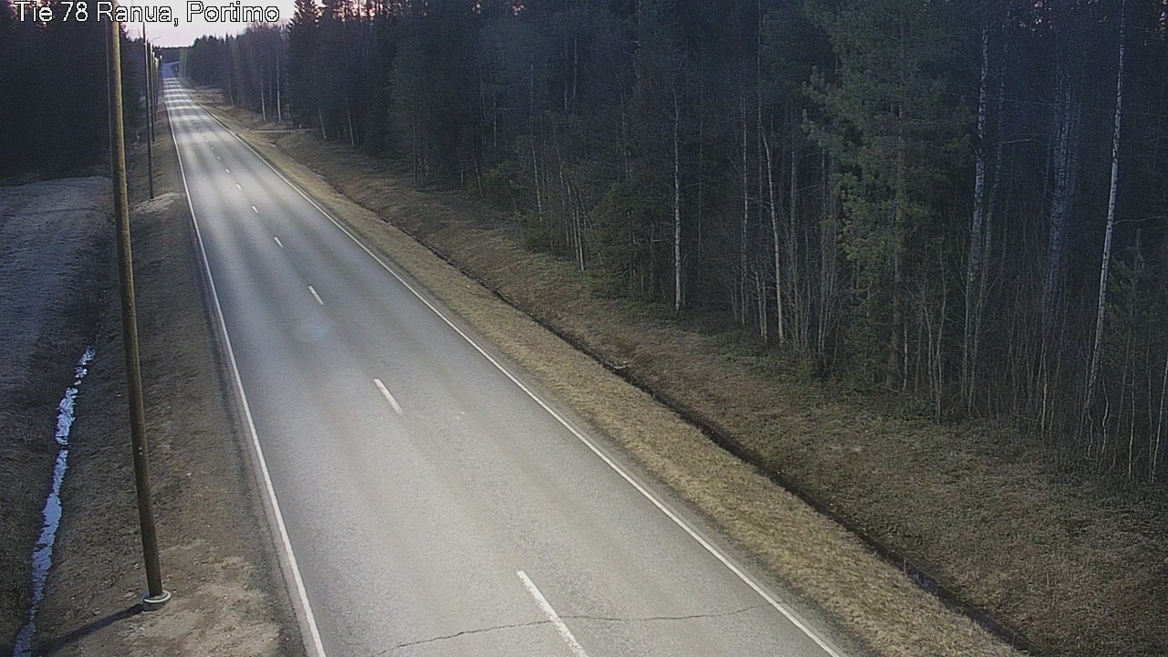 Weather Camera Image Road 78 Ranua Portimo_Kevyt, Ranua, Lappi