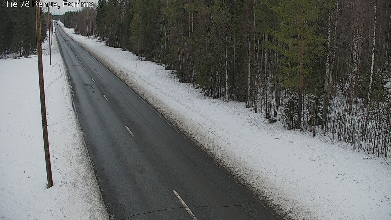 Kelikamerat Kuva Tie 78 Ranua Portimo_Kevyt, Ranua, Lappi