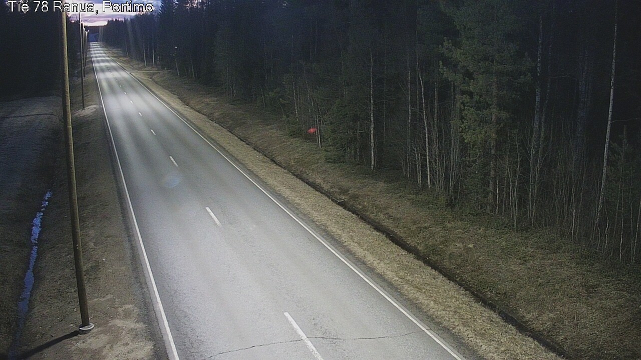 Weather Camera Image Väg 78 Ranua Portimo_Kevyt, Ranua, Lappi
