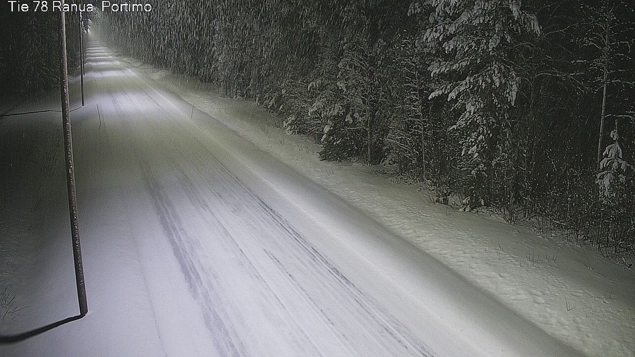 Weather Camera Image Väg 78 Ranua Portimo_Kevyt, Ranua, Lappi
