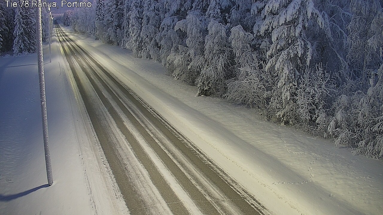 Kelikamerat Kuva Tie 78 Ranua Portimo_Kevyt, Ranua, Lappi