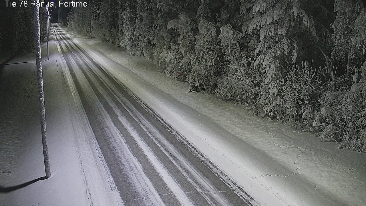 Kelikamerat Kuva Tie 78 Ranua Portimo_Kevyt, Ranua, Lappi