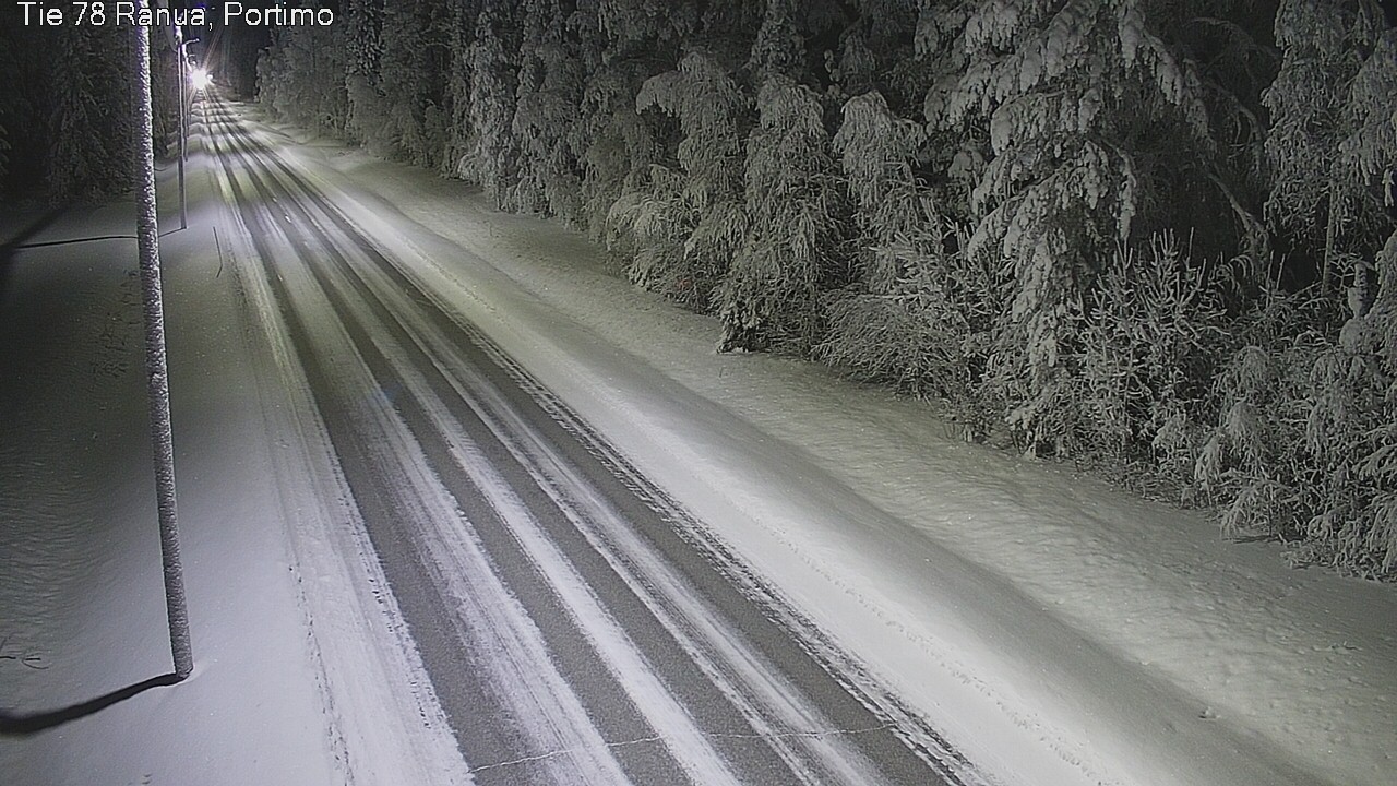 Kelikamerat Kuva Tie 78 Ranua Portimo_Kevyt, Ranua, Lappi