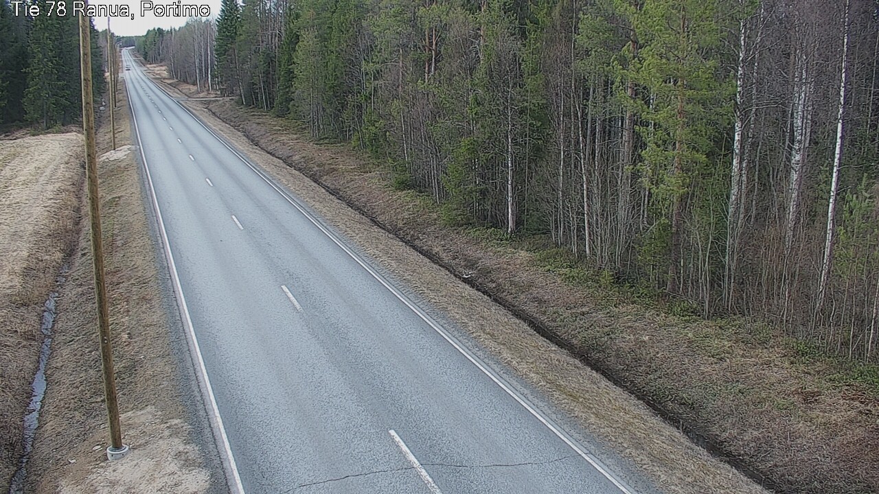 Weather Camera Image Väg 78 Ranua Portimo_Kevyt, Ranua, Lappi