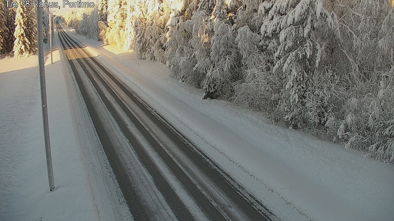 Weather Camera Image Road 78 Ranua Portimo_Kevyt, Ranua, Lappi