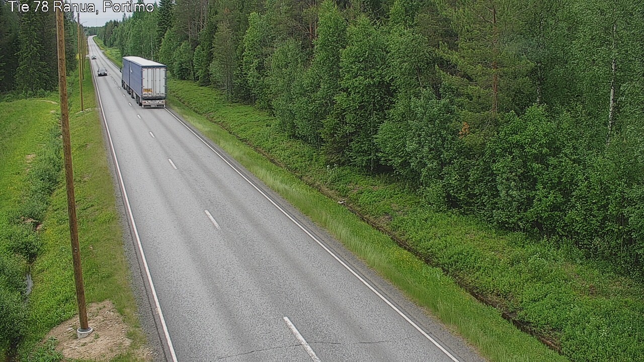 Weather Camera Image Road 78 Ranua Portimo_Kevyt, Ranua, Lappi