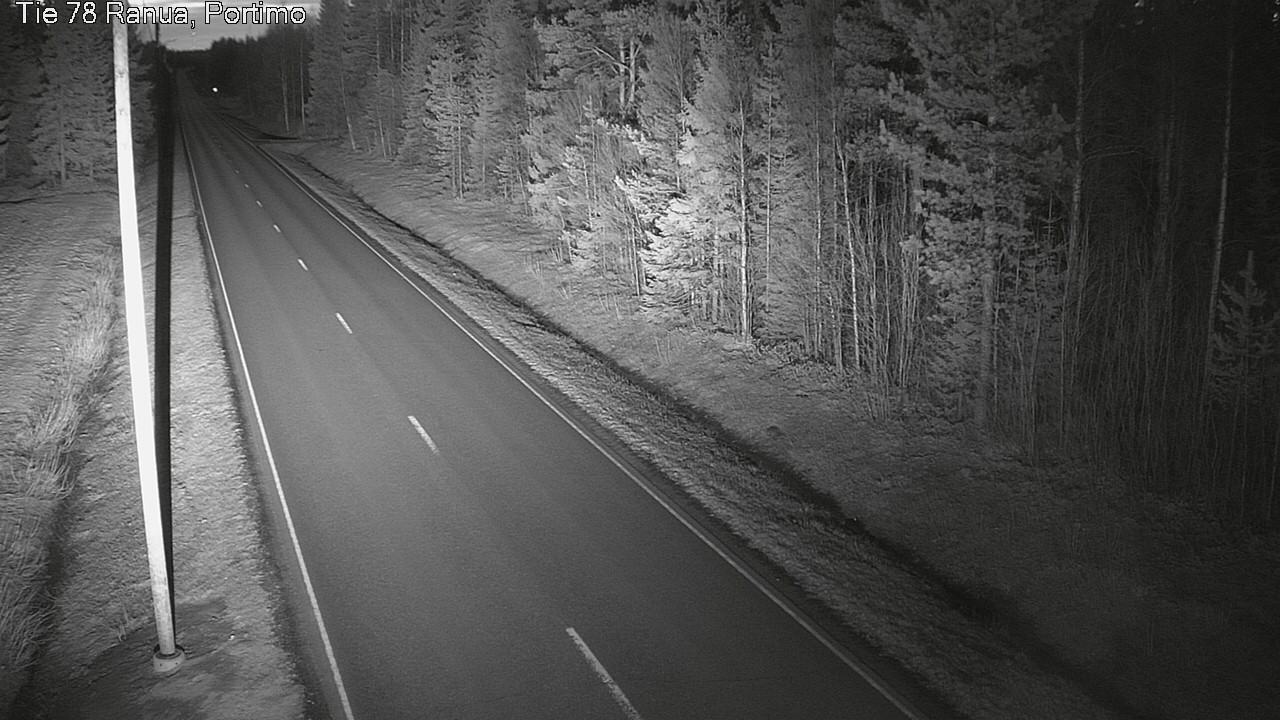 Weather Camera Image Road 78 Ranua Portimo_Kevyt, Ranua, Lappi