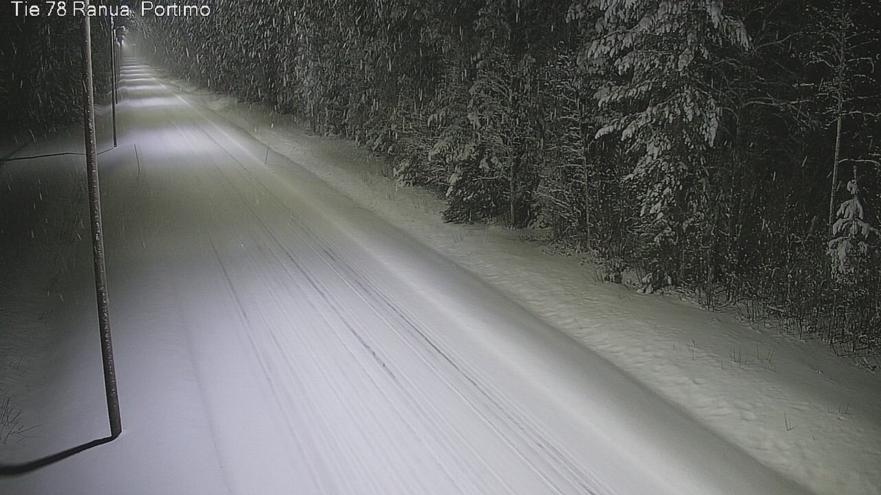 Weather Camera Image Väg 78 Ranua Portimo_Kevyt, Ranua, Lappi