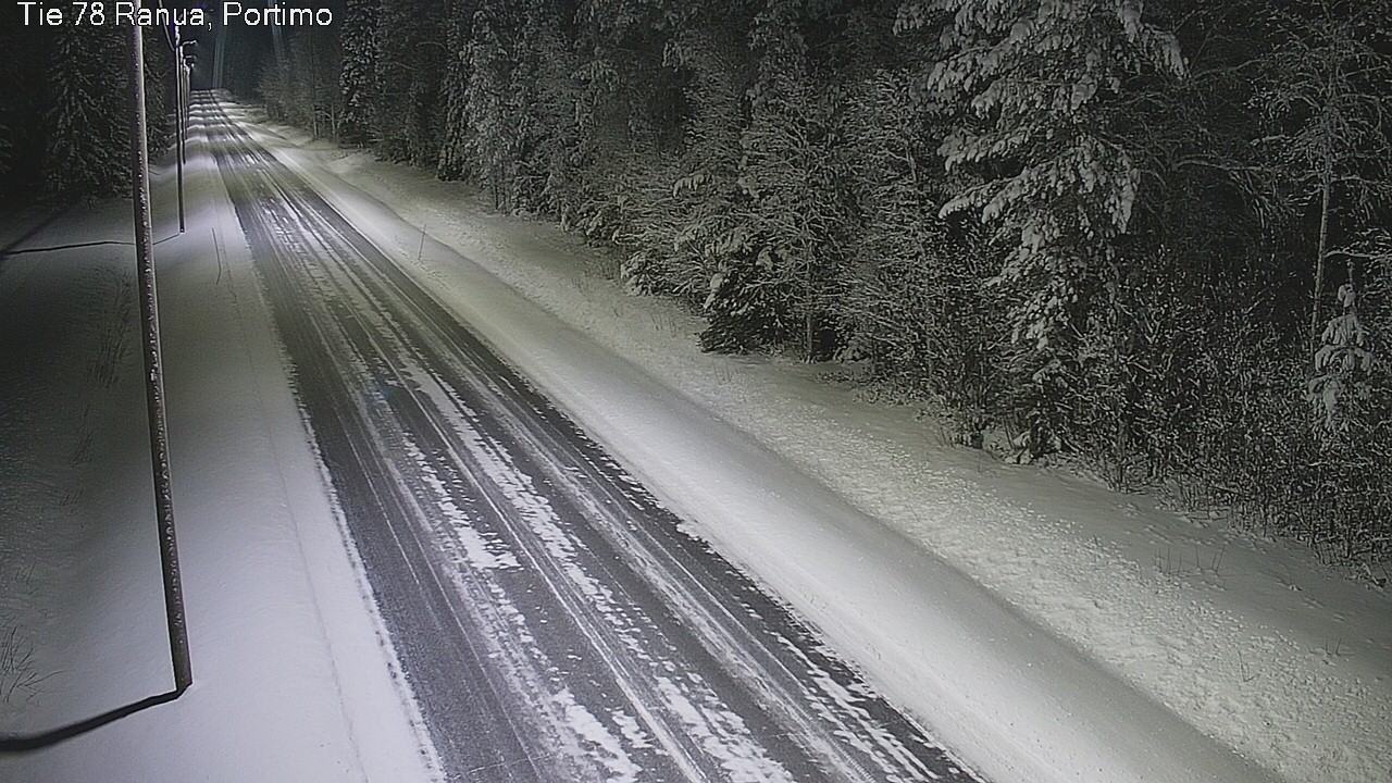 Weather Camera Image Väg 78 Ranua Portimo_Kevyt, Ranua, Lappi