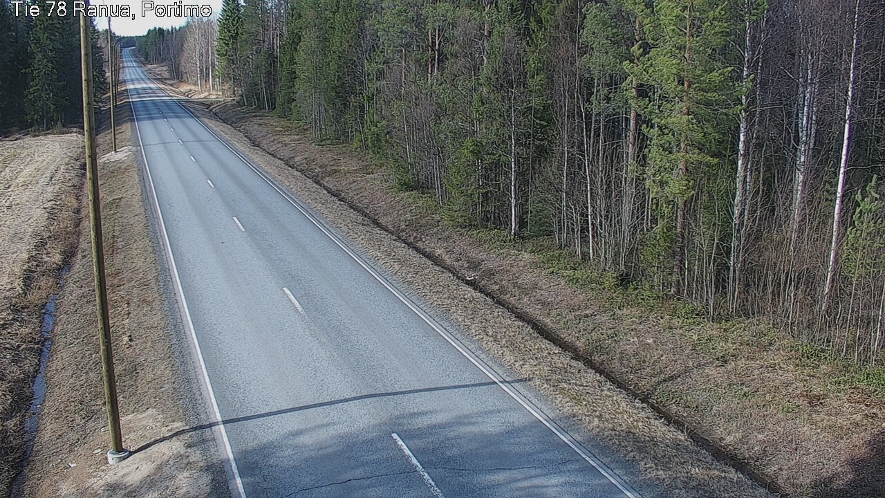 Weather Camera Image Väg 78 Ranua Portimo_Kevyt, Ranua, Lappi