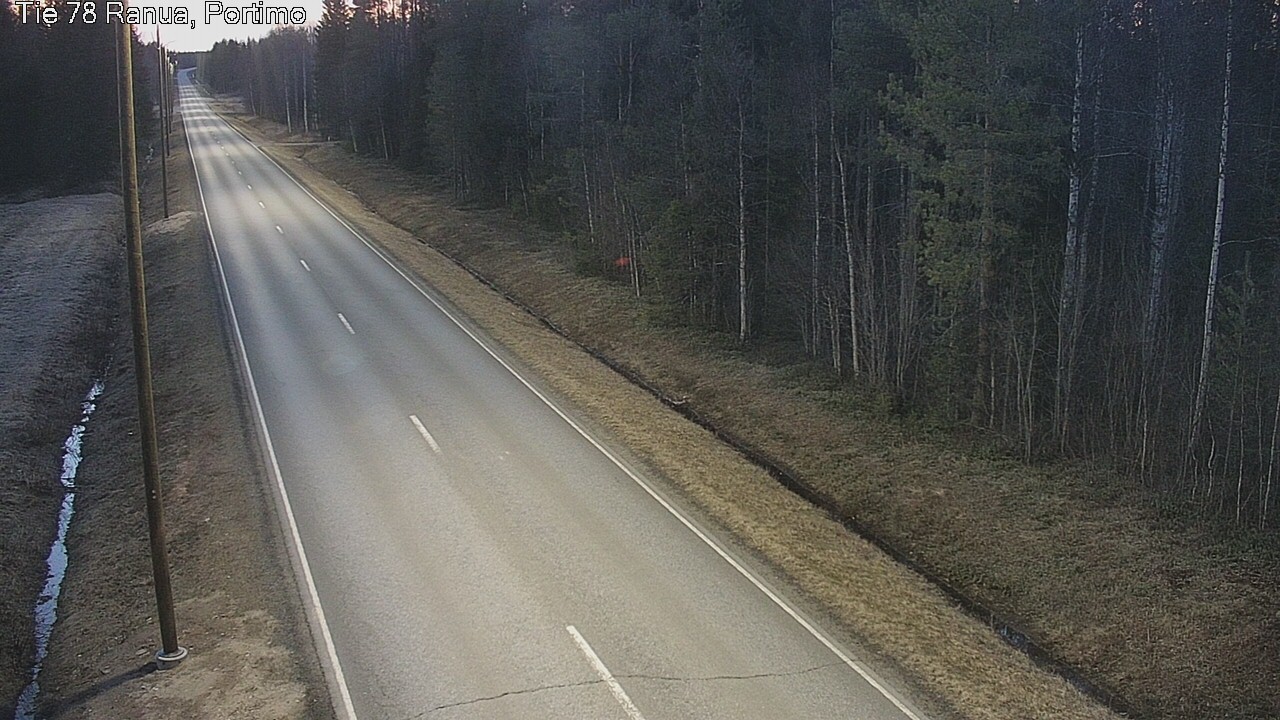 Weather Camera Image Road 78 Ranua Portimo_Kevyt, Ranua, Lappi