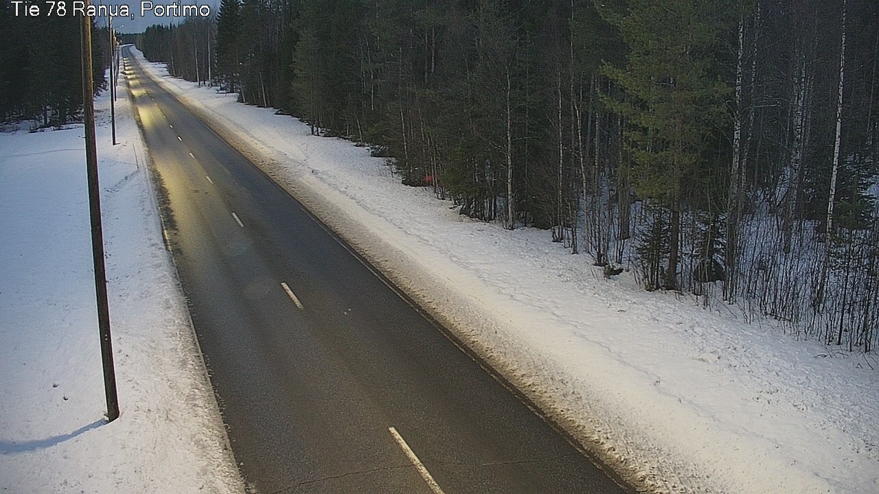 Kelikamerat Kuva Tie 78 Ranua Portimo_Kevyt, Ranua, Lappi
