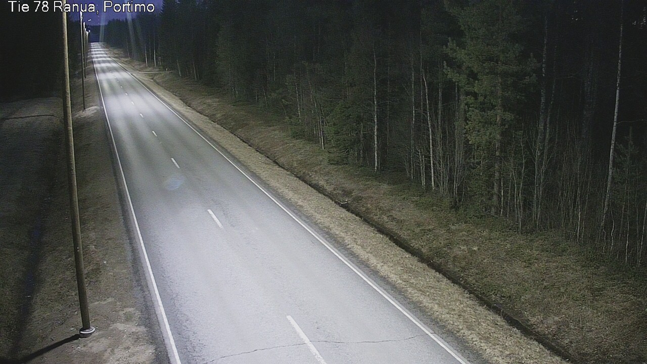 Weather Camera Image Väg 78 Ranua Portimo_Kevyt, Ranua, Lappi