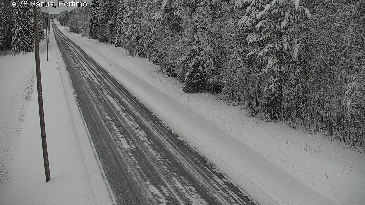 Weather Camera Image Väg 78 Ranua Portimo_Kevyt, Ranua, Lappi