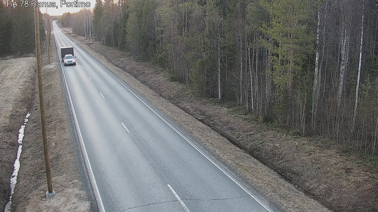 Weather Camera Image Väg 78 Ranua Portimo_Kevyt, Ranua, Lappi