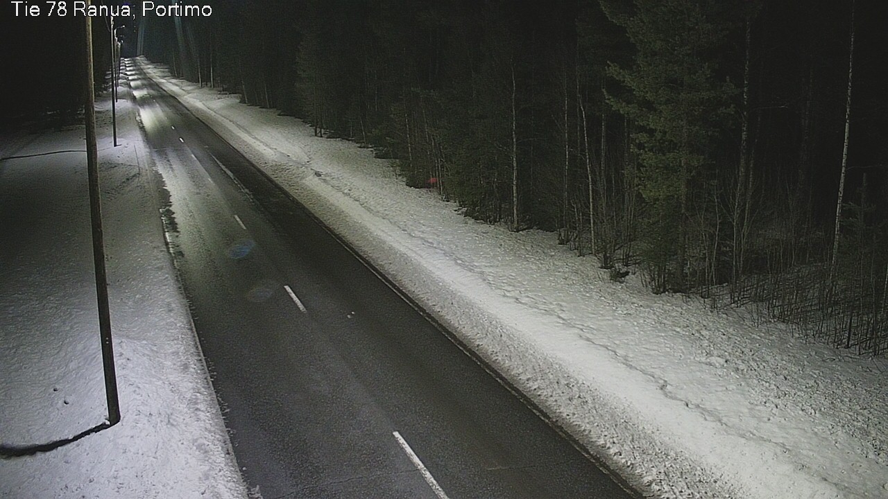 Kelikamerat Kuva Tie 78 Ranua Portimo_Kevyt, Ranua, Lappi