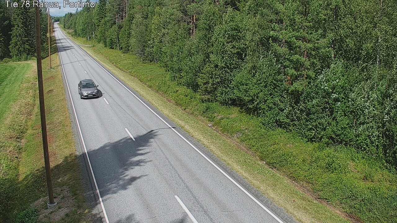 Kelikamerat Kuva Tie 78 Ranua Portimo_Kevyt, Ranua, Lappi