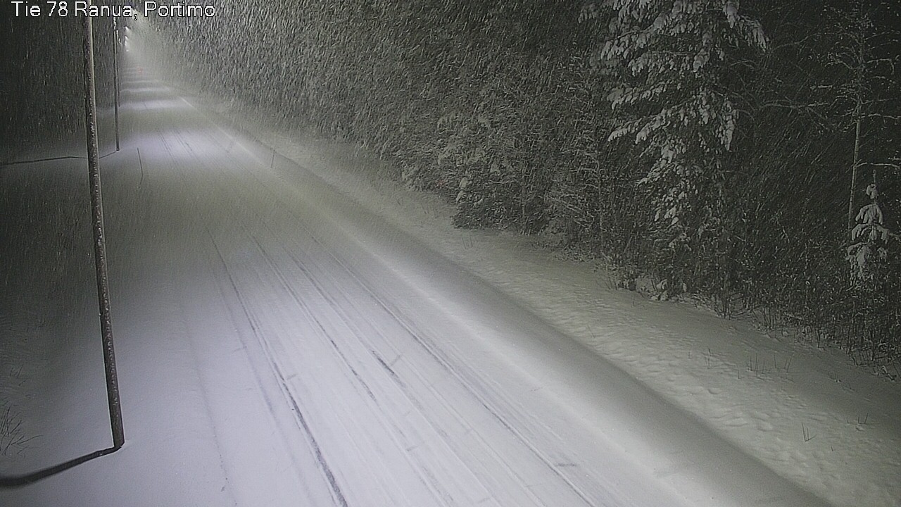 Weather Camera Image Väg 78 Ranua Portimo_Kevyt, Ranua, Lappi