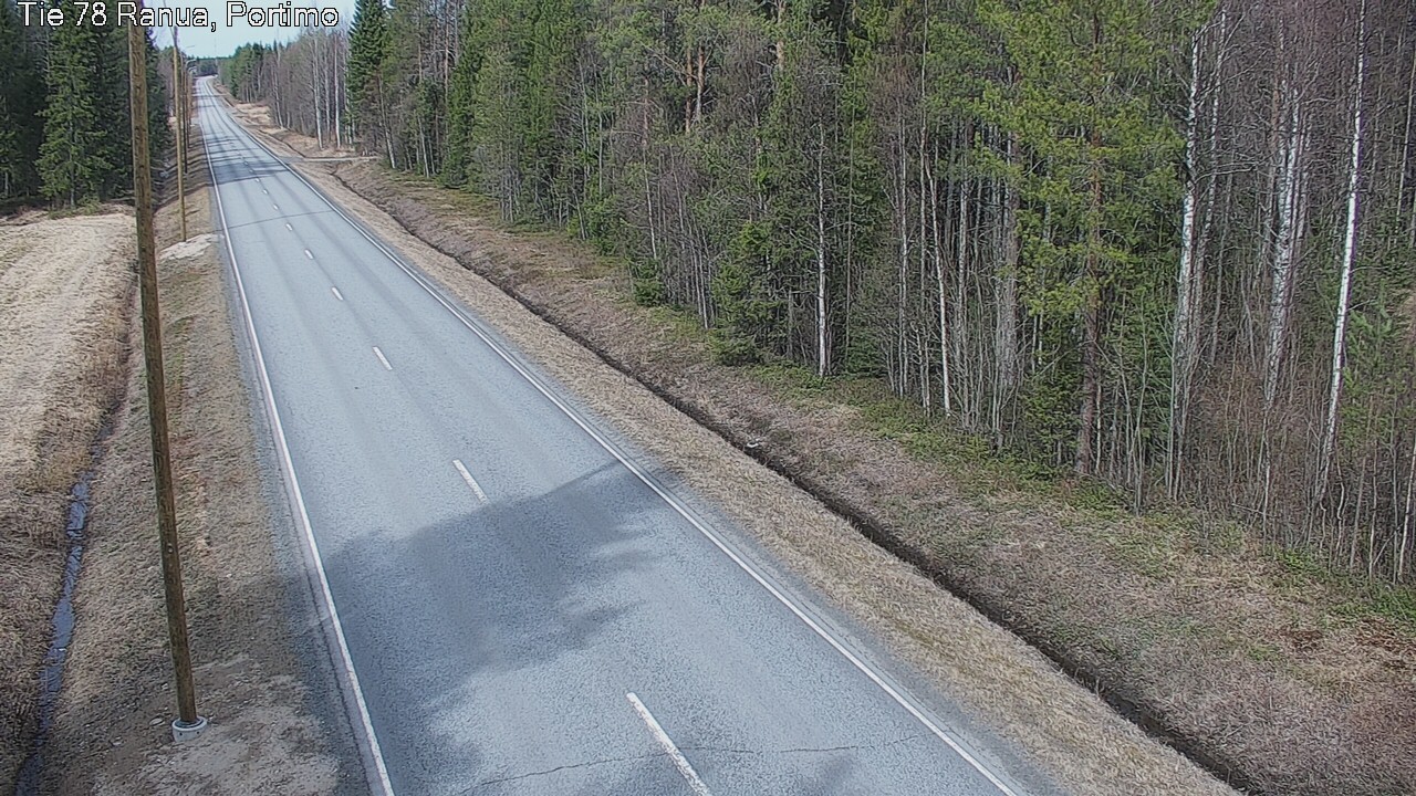 Weather Camera Image Väg 78 Ranua Portimo_Kevyt, Ranua, Lappi