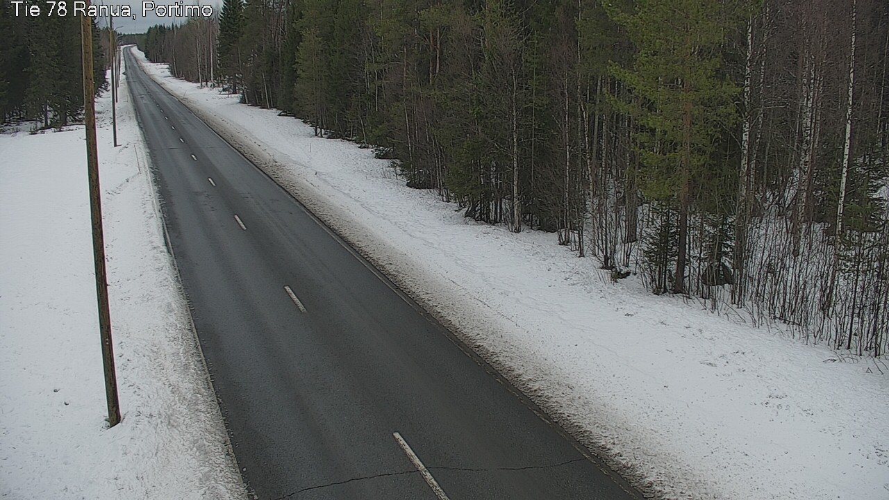 Kelikamerat Kuva Tie 78 Ranua Portimo_Kevyt, Ranua, Lappi