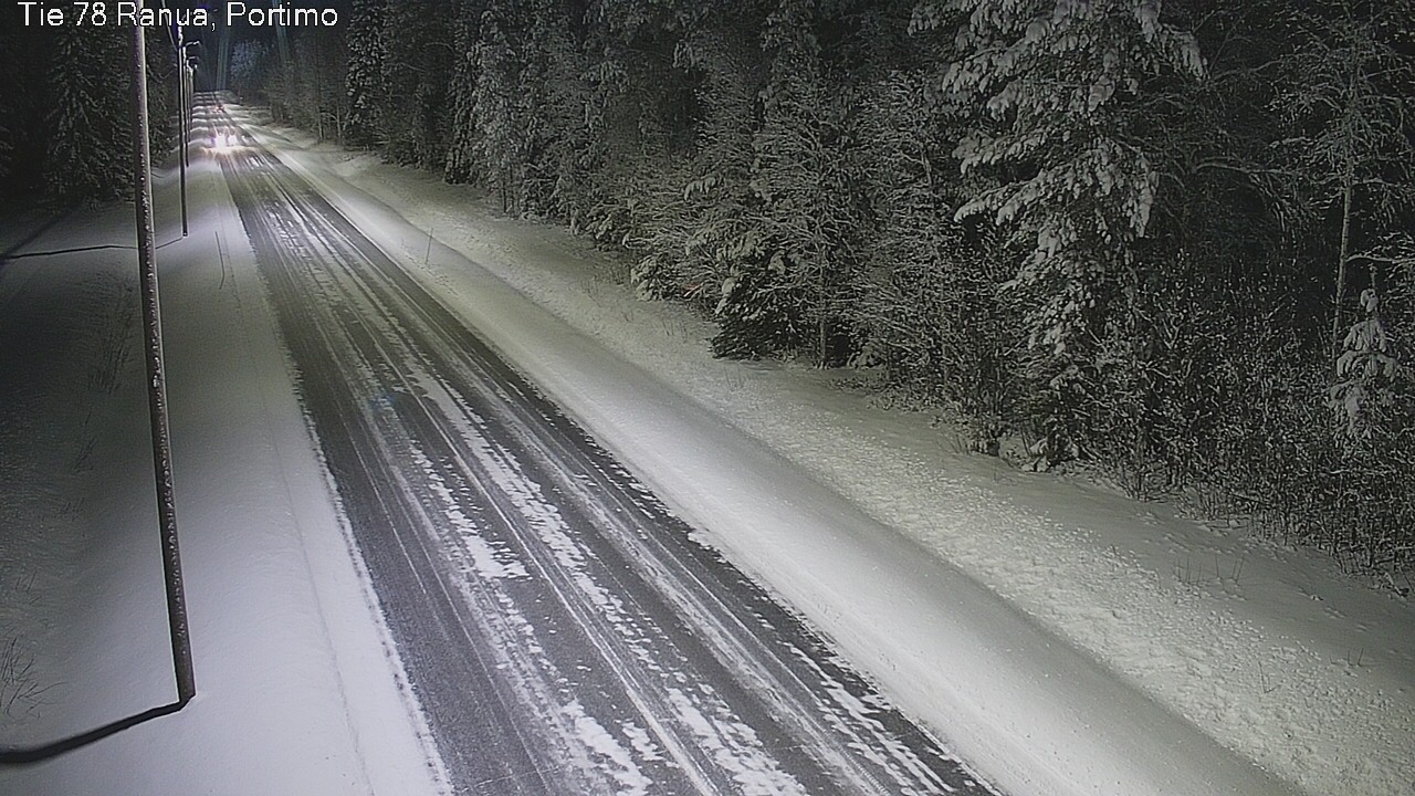 Weather Camera Image Väg 78 Ranua Portimo_Kevyt, Ranua, Lappi