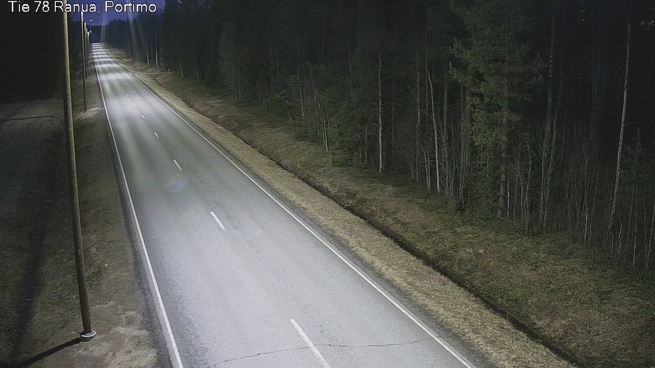 Weather Camera Image Väg 78 Ranua Portimo_Kevyt, Ranua, Lappi