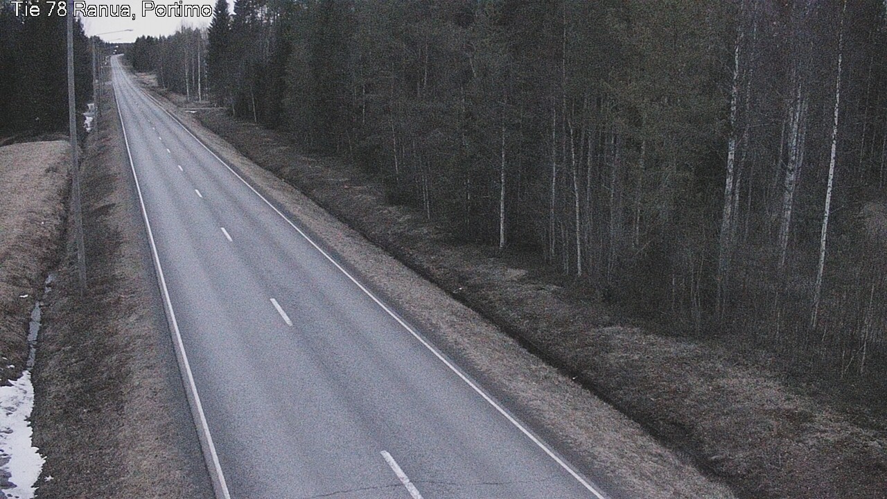 Weather Camera Image Väg 78 Ranua Portimo_Kevyt, Ranua, Lappi
